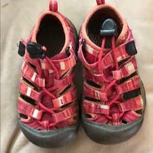 Keen Pink Toddler Sandals Size 9
